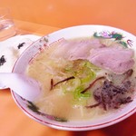 草木ヶ原 - ラーメン550円＋サービスおにぎり２個