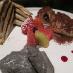 RISTORANTE Baci - デザートです