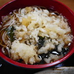 江戸家 - 豚ニラ炒めにセットのそば