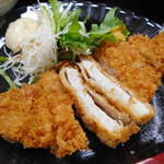 江戸家 - ロースカツはふんわりやわらかい