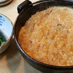 きく - すき焼きの後ご飯投入・漬物