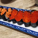 辰寿し - 雲丹、いくら