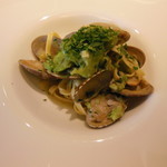 T.N - 熊本産浅利と空豆のタリアテッレ