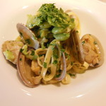 T.N - 熊本産浅利と空豆のタリアテッレ