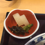 そば正 - 2017年4月下旬 お新香