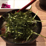 お茶漬けにして