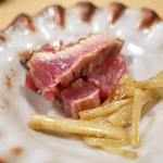 うを徳 - 屋久島の鰹の炭火炙り、東京のウドきんぴら