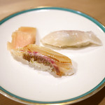 うを徳 - 明石の鯛　塩とタレ