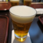 日本料理 晴山 - 29年4月　生ビール