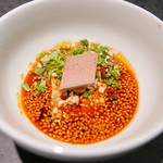 イチリン ハナレ - よだれ鶏と白レバー