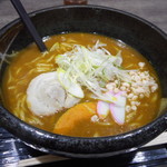 カレーうどん専門店 がんばり屋 - カレーうどん接写