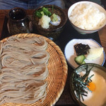 Ookubono Chaya Shiten - ざる蕎麦定食