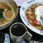 Kanami - セットの
                        「小ラーメン&中華飯」コーヒー付♪