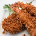 ヒレカツ＆車エビのフライ（オリジナルランチ）