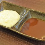 キッチン兆 - とんかつソース＆タルタルソース（オリジナルランチ）