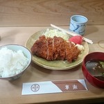 幸楽 - ロースかつ(竹)
      