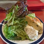 西大寺バル - ランチセット　サラダ