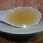 町田汁場 しおらーめん進化 - 鶏ガラスープ