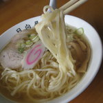 青竹手打ラーメン 日向屋 - チュルッチュルの～プルン。