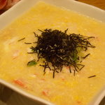 メリメロ亭 - 雑炊・・・お米の粒々感が主張