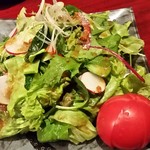 銀山亭 - 2017/4/23 オリジナルサラダ