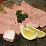 銀山亭 - 2017/4/23 上タンスペシャル2人前