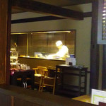 ふくなが亭 - 板前さんの仕事が見えます