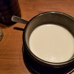 焼肉うしごろ - 白いコーヒーブランマンジェ