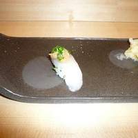 すし屋の根がみ - 釣りキンキの肝載せ
