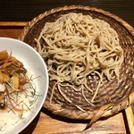 そば切り 黒むぎ - 十割蕎麦です。