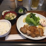 串カツ酒場 B級スタンド - テリヤキチキン定食