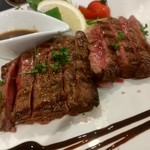h Shikino Kushiage Agesen - アメリカ産牛ハラミのハーフポンドステーキ