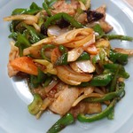 喜楽 - 肉ピーマン炒め