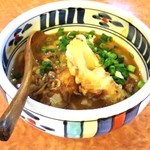 得正 - カレーうどん（ちくわトッピング追加）