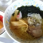 ウイズ・ア・スマイル - 塩ラーメン430円 いなり70円