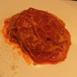 代官山ASO チェレステ - トマトソーススパゲッティ　チーズ添え