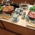 ホテル南海荘 - 2011/01　夕食（カニに甘エビ！）