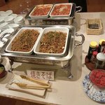 ホテル南海荘 - 2011/01　夕食（焼きそば）
