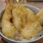 ホテル南海荘 - 2011/01　夕食（天ぷらは天丼に（笑））