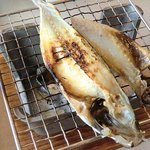ホテル南海荘 - 2011/01　朝食（自分で焼く干物は格別！）