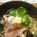 みのり鮨 - 鯵のたたきもぷりぷり