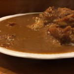 モジャカレー - カツカレー　ルー・ご飯大盛り 1050円　大盛りがガチで大盛りだった