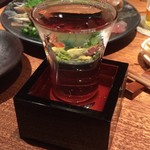 Sumibi Genshiyaki To Kuramoto Shouchuu No Mise Nodoguro No Nakamata - もっきり酒