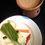 モデスティ - ランチコースのバーニャカウダ