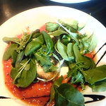 モデスティ - ランチコースのスズキのトマトソース