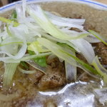 安福亭 - ネギに隠れて排骨がスタンバイ☆