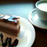 茶句庭　ながの - セット700（280円のケーキ+450円のドリンク）