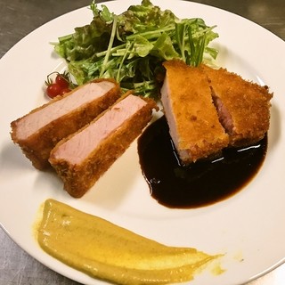 recommendation! Extra thickly sliced ham cutlet