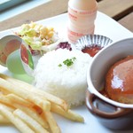 ハンバーグプレート