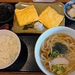 かすみ亭 - ダシまき定食750円